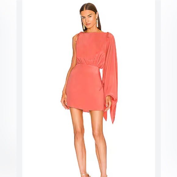 Alexis Coral Mini Dress - Picture 1 of 5